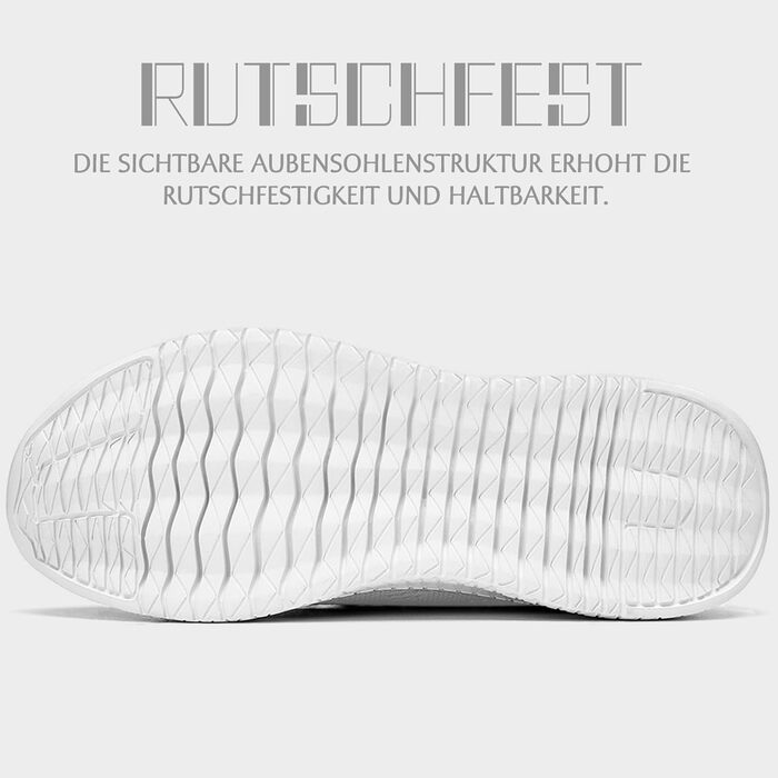 Чоловічі кросівки Oltyutc для бігу та занять спортом, літні, легкі, білі, 42 EU