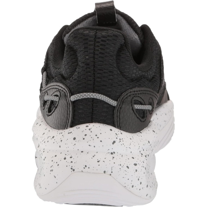 Баскетбольне взуття Reebok Unisex Lösung Mitte (36/38.5 EU, Чорний, Білий, Помаранчевий)