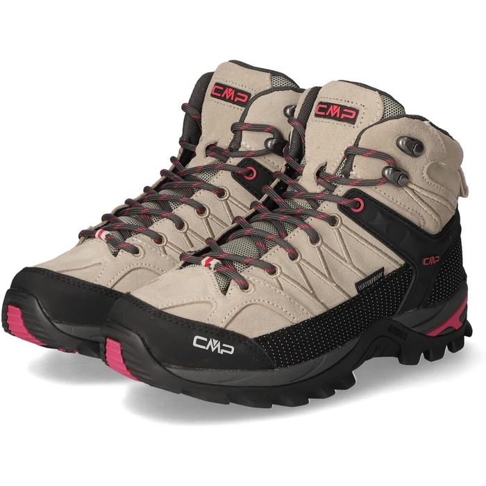 Жіночі трекінгові черевики CMP Rigel Mid Wmn Wp, білий, 38 EU