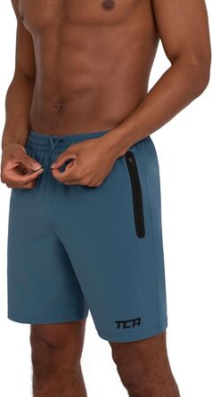 Шорти спортивні чоловічі короткі - TCA - для бігу та фітнесу, світло-блакитні