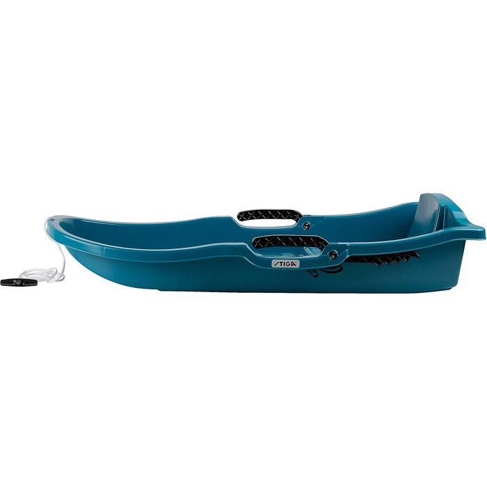 Санки дитячі STIGA Pacer Bio з гальмом, біопластик, Mono Aqua