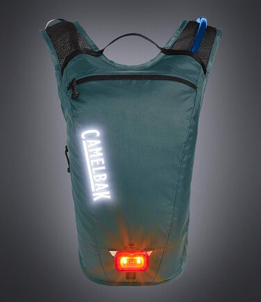 Велосипедний гідро-рюкзак CamelBak Hydrobak 1,4 л, алюміній/чорний, легкий питний рюкзак