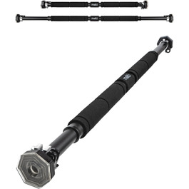 Кімнатна турнік Klimmzugstange для дверного прорізу, регульований 63–100 см, монтаж без свердління, нековзкі ручки, витримує до 100 кг