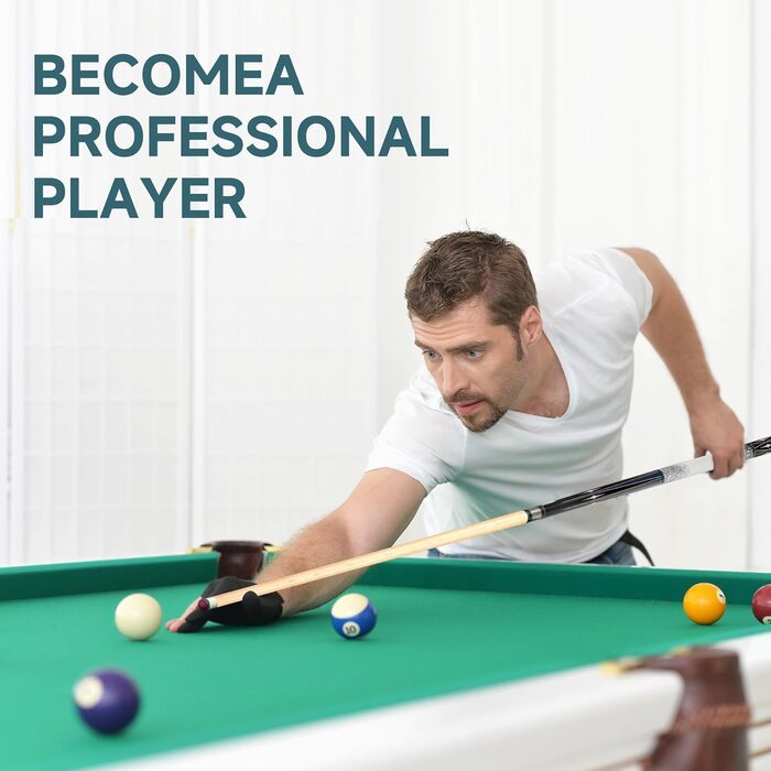 Набір кийків для більяру HomeSeason 58'' (4 шт.) - кийки для більярдного столу