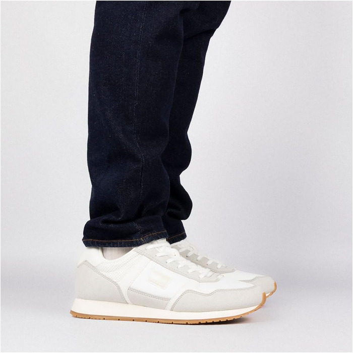 Кросівки Tommy Jeans Runner Casual Low Top для чоловіків, білі (White Ecru), розмір 44 EU