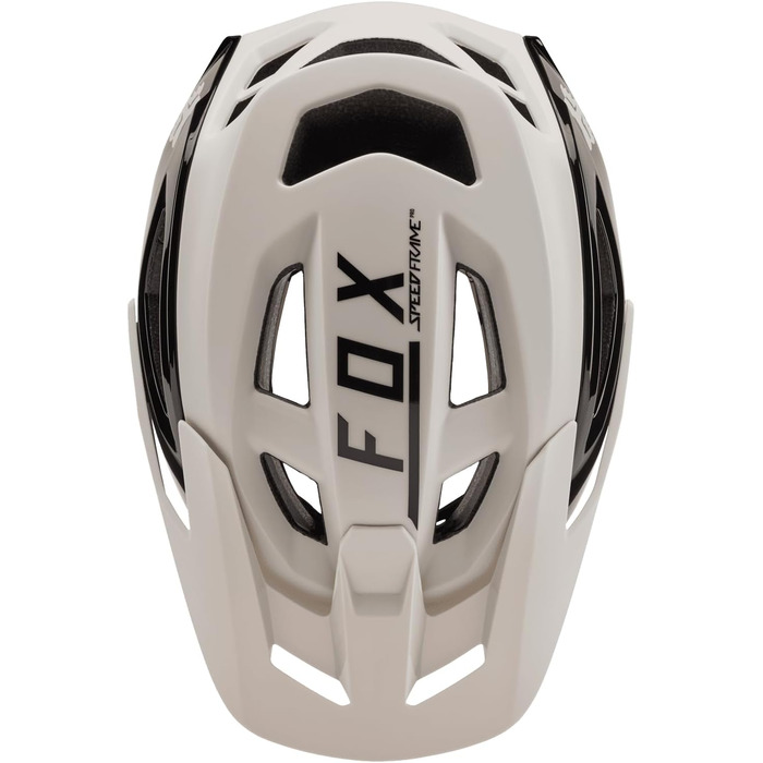 Шолом Fox Racing Speedframe Pro Blocked Vintage White L, унісекс, для дорослих