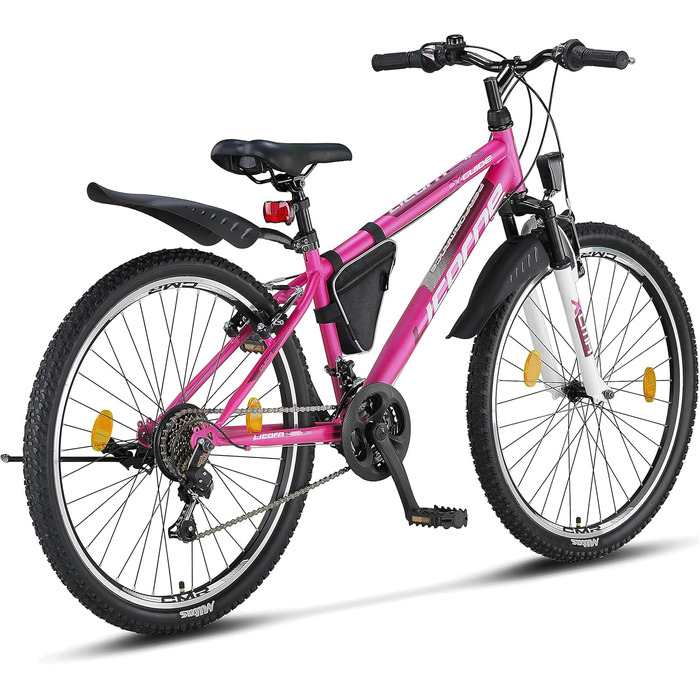 Гірський велосипед Licorne Bike Guide Premium 26 дюймів, 21 швидкість, для дівчат, хлопців, жінок та чоловіків