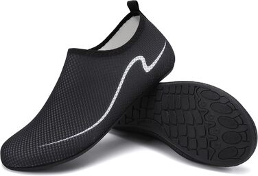 Чоловічі та жіночі шкарпетки для плавання та водних видів спорту, швидковисихаючі, антиковзкі, розмір 34-47, чорний W993