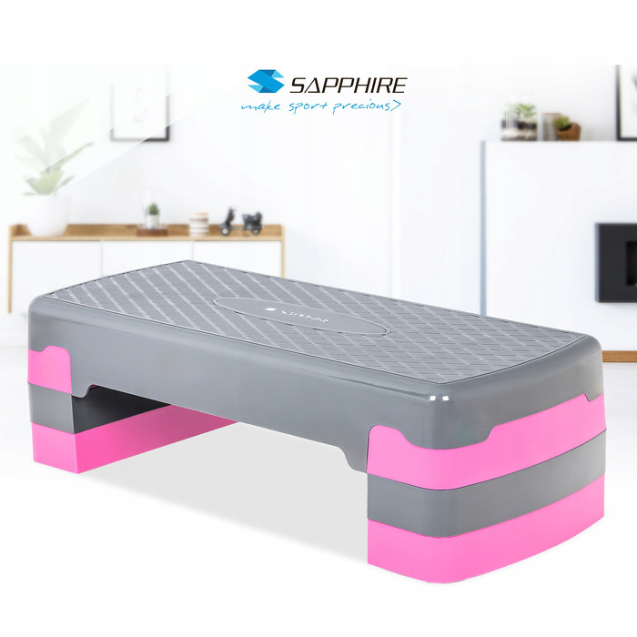 Степер Sapphire Step Fitness SG-048, рожевий