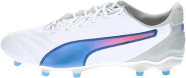 Кросівки для футболу PUMA King Pro Fg/Ag, 47 EU, білий/сріблястий