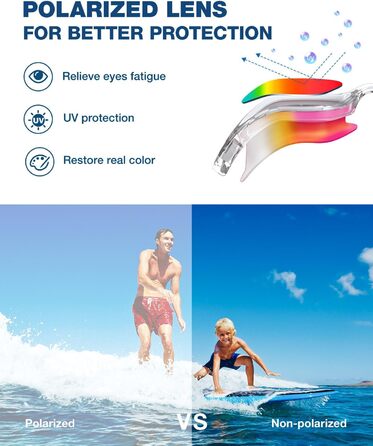 Дитячі окуляри для плавання ZIONOR G1MINI ULTRA: поляризовані, проти запотівання, UV-захист (3-14 років)