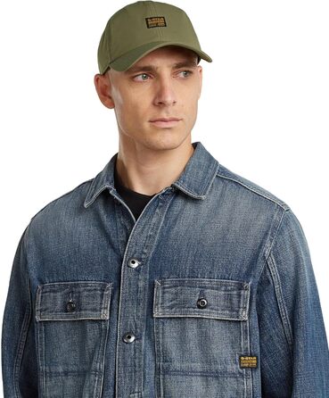 Чоловіча бейсболка G-Star Raw Originals, колір Shadow Olive (один розмір)