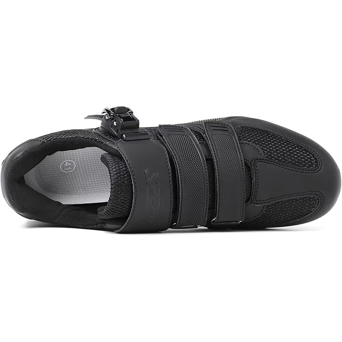 Велотуфлі для чоловіків та жінок: шосейні, MTB, Mountainbike, сумісні з Peloton, SPD, SPD-SL, Look Delta. Білі (42 EU, Чорний)