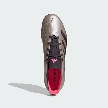 Футбольні бутси Adidas Predator League для твердого поля (40.5 EU, сіро-чорний)