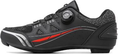 Велосипедні шкарпетки для чоловіків та жінок, шосейні велосипедні шкарпетки, сумісні з педалями Look SPD SPD-SL Delta Lock, велосипедні шкарпетки для їзди на велосипеді, чорні 48 EU