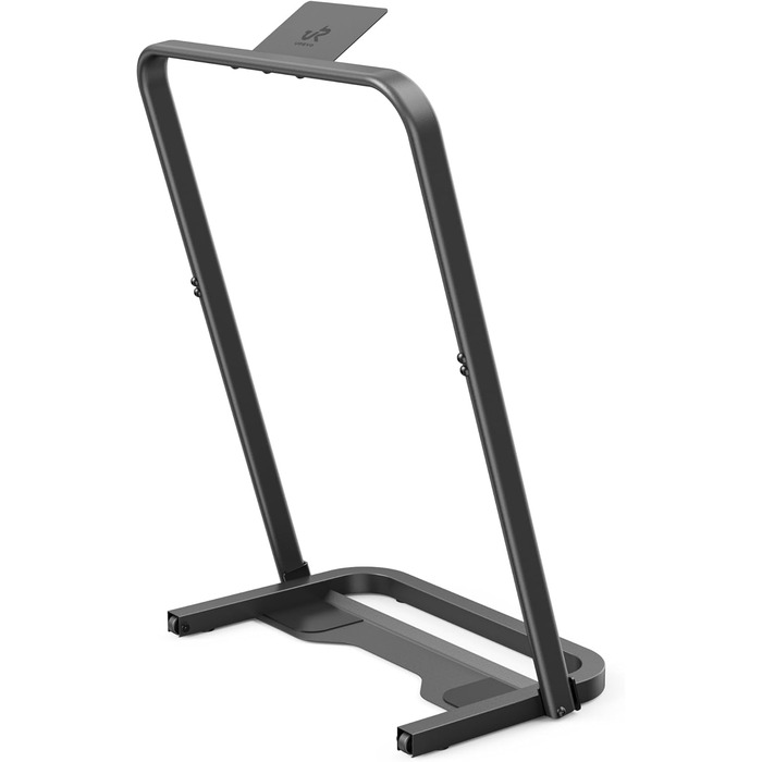 UREVO Smart Walking Pad: компактний біговий килимок під стіл з двома амортизаторами, додаток для фітнесу з аналітикою та режимом MIIT, керування пультом або додатком для дому/офісу (чорний)