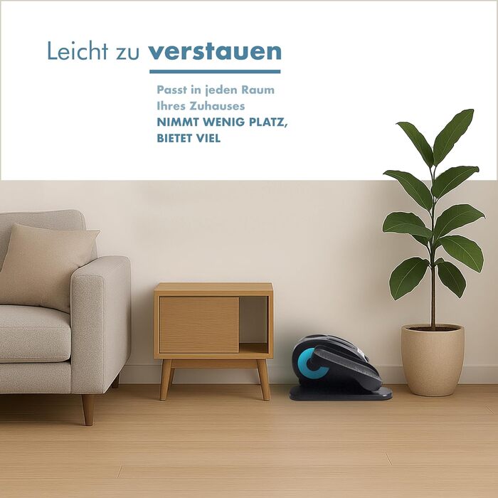 Еліпсоїдний тренажер PORTENTUM для дому: електричний, з пультом, дисплеєм, тихим мотором. Підходить для літніх людей, автоматичний та ручний режим, вибір швидкості. Компактний для офісу.