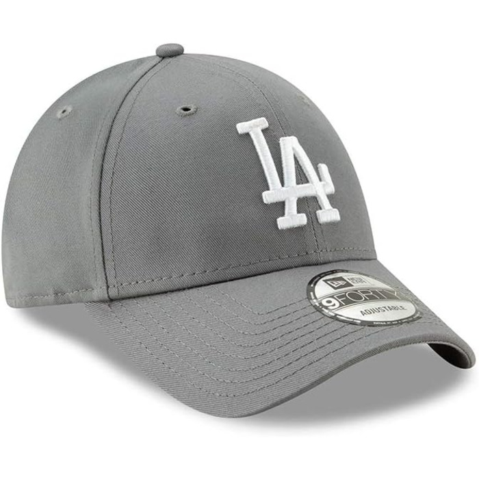 Кепка New Era Los Angeles Dodgers League Essential Grey 9Forty - універсальний розмір
