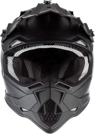 Мотошолом O'NEAL MX Enduro 2SRS V.23 для дорослих, чорний | ABS-корпус, вентиляційні отвори