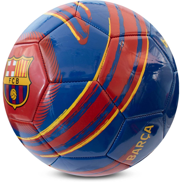 М'яч футбольний Hy-Pro Cyclone Barcelona | Розмір 5, Тренувальний, Ігровий, для дітей та дорослих