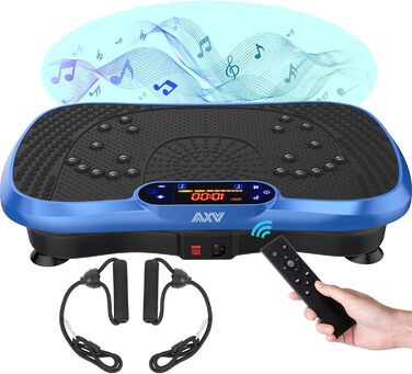 Вібраційна платформа AXV для фітнесу та лімфодренажу, тренажер для схуднення, шейкер для всього тіла, фітнес-станція для жінок