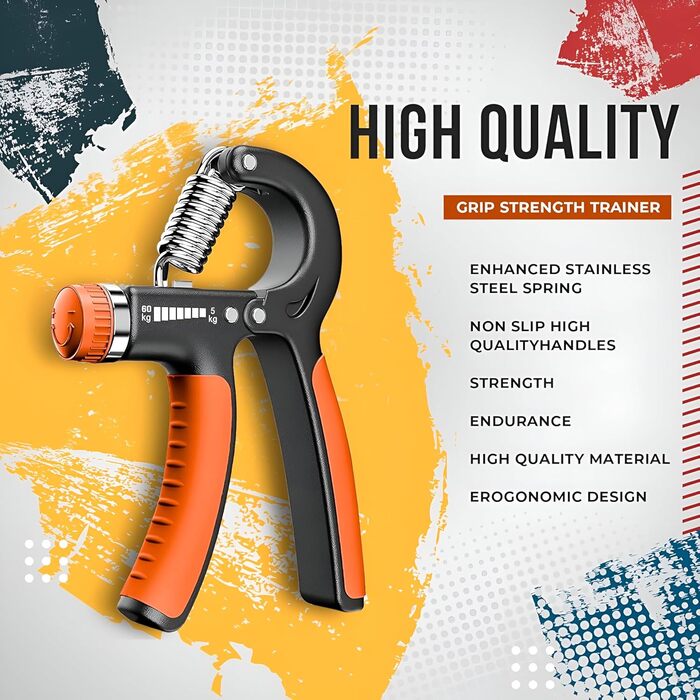 Набір для зміцнення рук та зап'ястьків, 5-60 кг, з нержавіючої сталі, тренажер для фітнесу, аксесуар для чоловіків