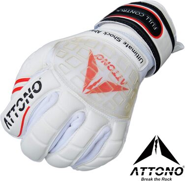 Воротарські рукавички ATTONO Profi Full Control, розмір 8, професійні