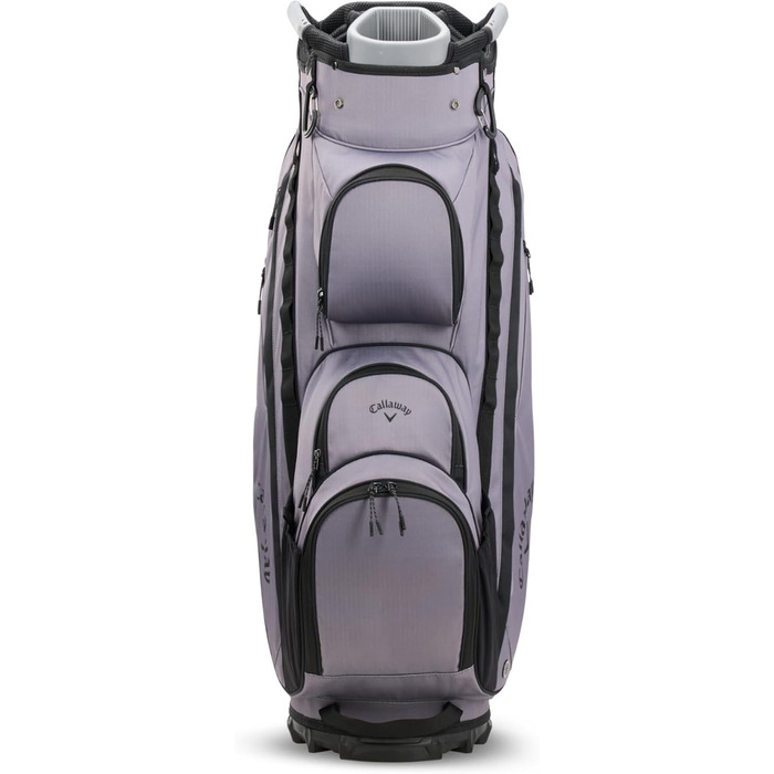 Чорна сумка для гольфу Callaway X Series 2024 (сіра, для карт)