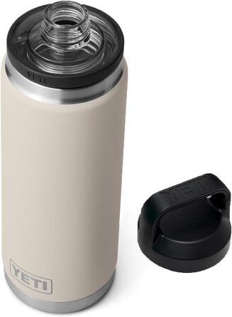 Термос-бутилка YETI Rambler 532 мл з кришкою Chug, капе-тауpe