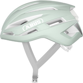ABUS StormChaser ACE велосипедний шолом для шосейних гонок, гравелу та циклокросу, легкий, для чоловіків і жінок, сірий (Pure Grey), розмір S (51-55 см)