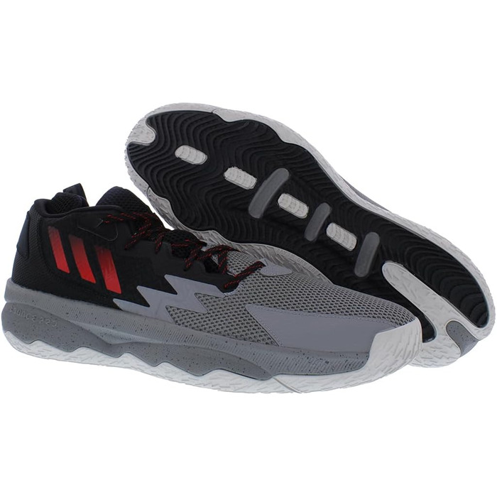 Дитячі лауферни adidas ZX Flux EL - білі, сіро-червоно-чорні (EU 36-41)