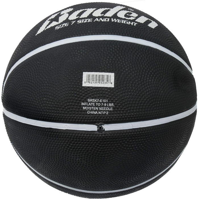 Баскетбольний м'яч Baden All Star Unisex чорний/білий