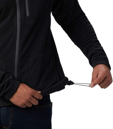 Чоловіча флісова куртка Columbia Fast Trek II Full Zip чорного кольору, розмір M