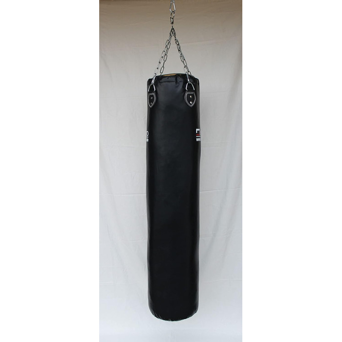 Боксерський мішок Lisaro 120x35 см, 35 кг, вініл (штучна шкіра), для боксу, кікбоксингу, спарингів, студійна якість
