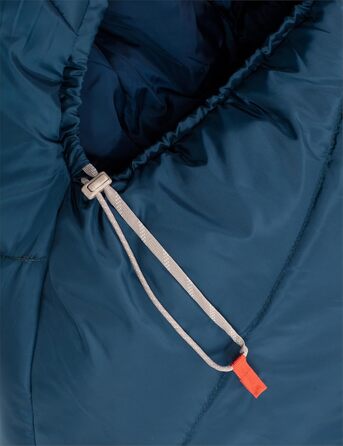 Спальний мішок VAUDE Sioux 800 II, блакитний, 2-8°C, для кемпінгу, 220x80 см