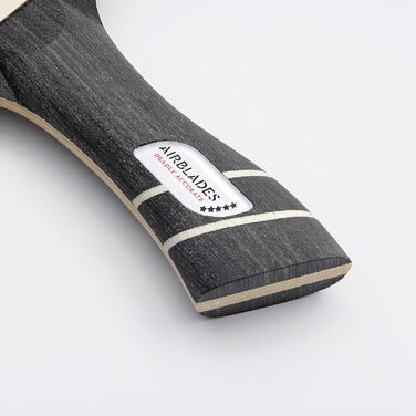 Професійна пінг-понгова ракетка AirBlades з жорстким кейсом | Стіл тенісу ракетка | Ракетка з ергономічною ручкою, 5 шарів дерева, преміум гума та губка