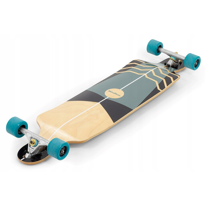 Лонгборд Mindless Tundra DT — бірюзовий, підшипники ABEC-9