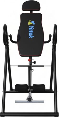 Стіл для інверсії Yatek ECO складаний, регульований тренажер для спини, 180°, сталевий каркас, до 150 кг
