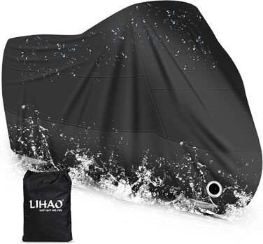 Водонепроникна захисна накидка для мотоцикла LIHAO - зимова, 245x105x125 см