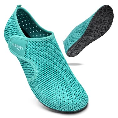 Чоловічі та жіночі аквашузи WateLves для плавання та відпочинку на пляжі. Швидка сушка, дихаючі, унісекс (36/37 EU, C Mondgrün)