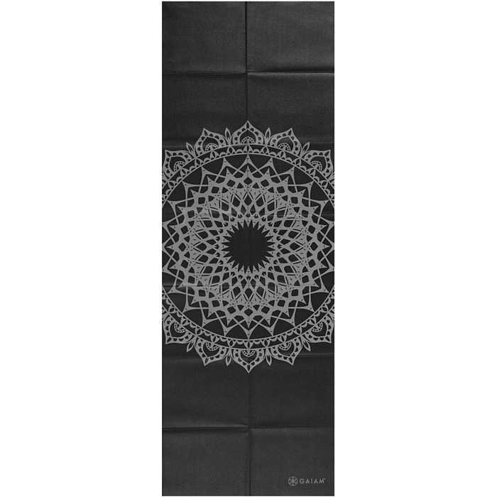 Килимок для йоги Gaiam – туристичний, для фітнесу та занять (172 x 61 x 2 мм)
