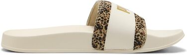 Жіночі шльопанці PUMA Leadcat 2.0 Animal Flair, розмір 35.5 EU, колір Alpine Snow Puma Gold