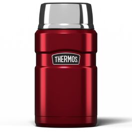Термос-контейнер із нержавіючої сталі для їжі, 710 мл, колір Cranberry Red