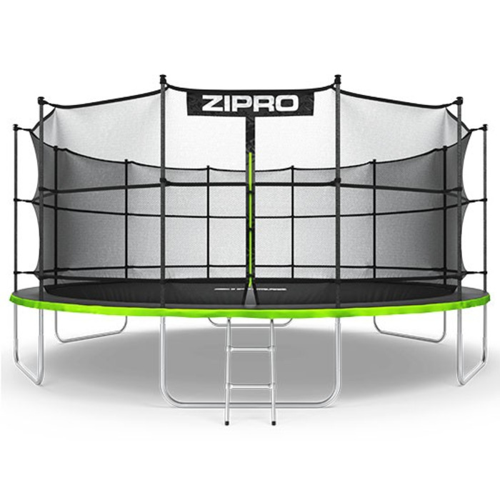 Дитячий садовий батут Zipro 16FT (496 см) з внутрішньою захисною сіткою