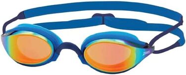 Плавальні окуляри Zoggs Fusion Air з антифогом і UV-захистом, універсальний розмір, сині з дзеркальним покриттям