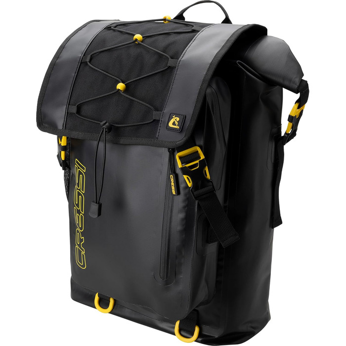 Рюкзак Cressi Premium Backpack/Dry Venom Dry 30L - чорний, унісекс, водонепроникний