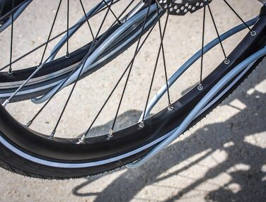 Велотримач EUFAB 11556 для фаркопу: Amber 4 - переноска на 4 велосипеда