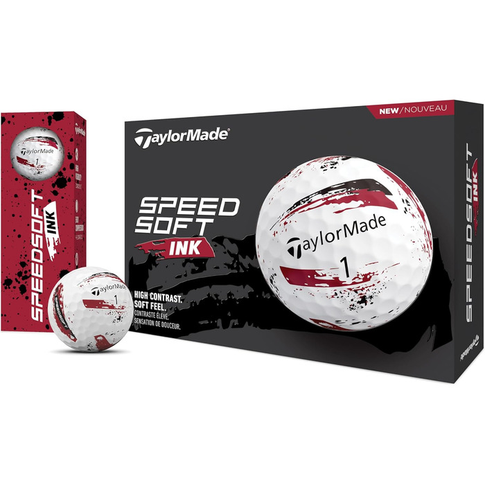 Гольф-м'яч TaylorMade TM24 Speedsoft, преміум якість