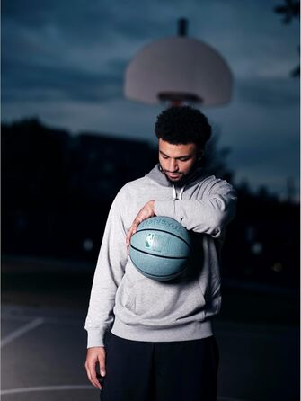 Баскетбольний м'яч Wilson NBA DRV Series для залу та вулиці, м'ята, розмір 7