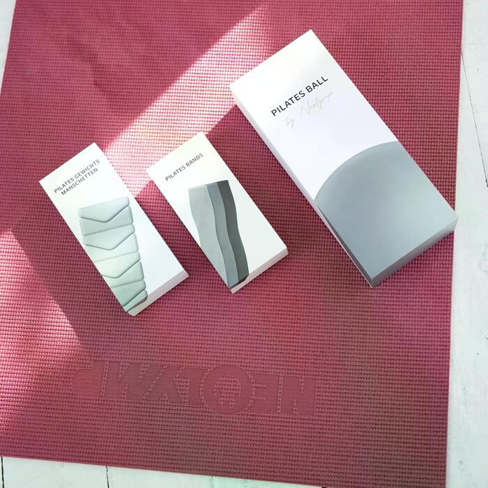 Набір манжет для пілатесу Neolymp 2 шт. по 0,5 кг – манжети на щиколотки/руки з силікону, регульовані ваги, стійкі до вологи, блакитний колір